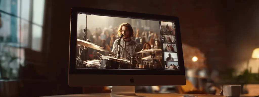 Virtual Audience in Music Shows and Events