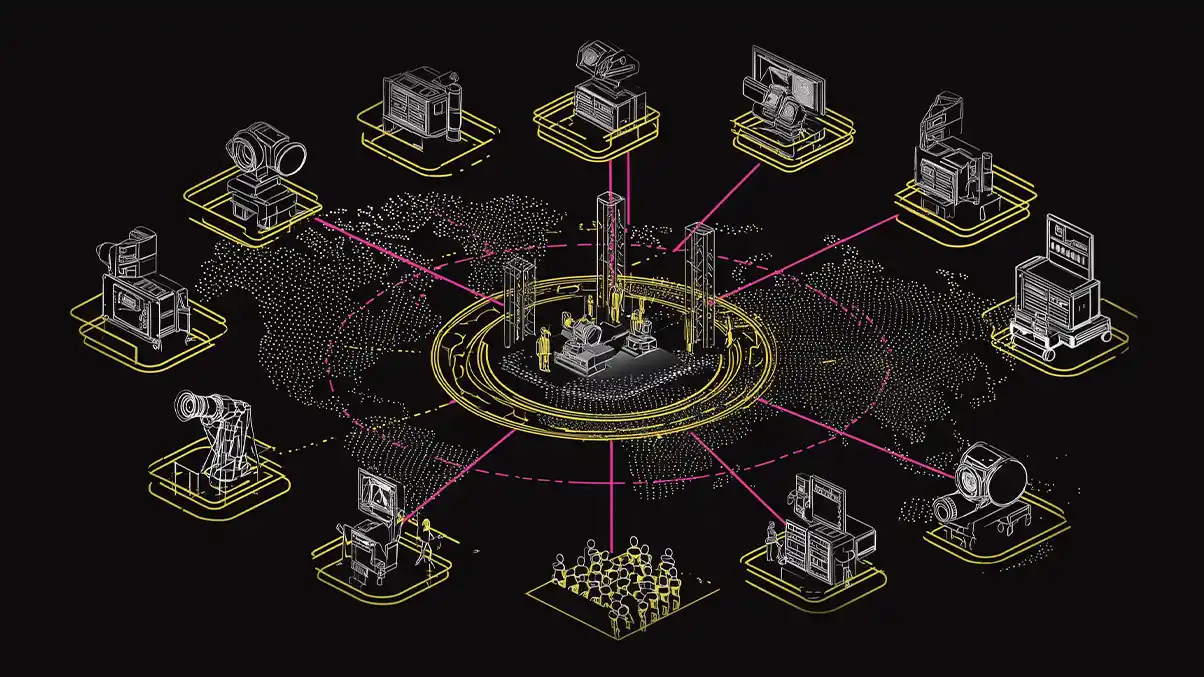 Virtual concert scheme
