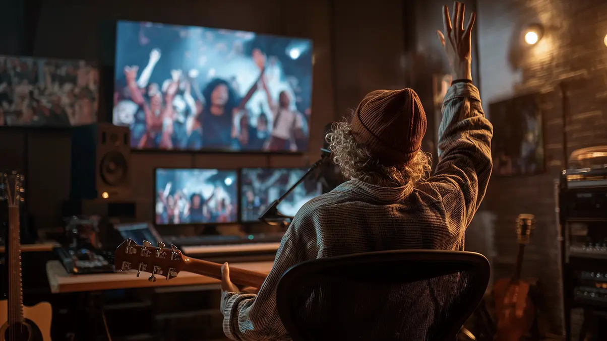 Virtual concert